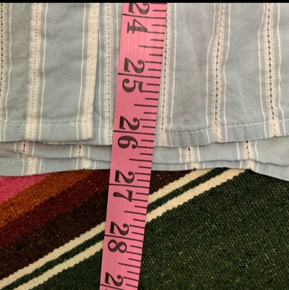 Final/PRICE FIRM Lane Bryant ruffle striped top - Picture 7 of 9